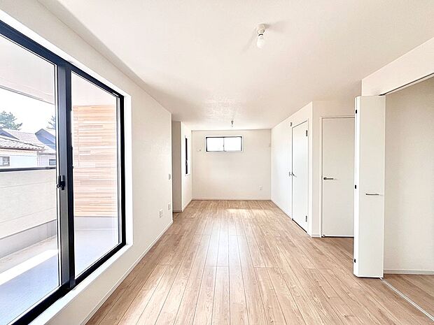 将来は2部屋にすることもできますね。お年頃になったら夢の個室にチェンジ!