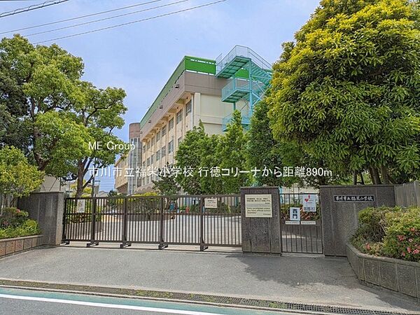 小学校 890m 市川市立福栄小学校