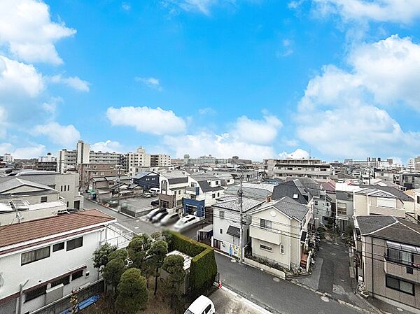 バルコニーからの眺望です