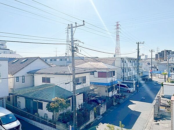 バルコニーからの眺望です