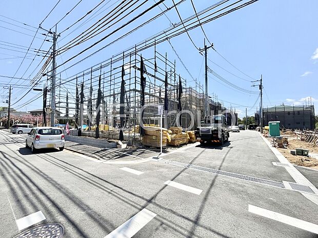 角地なので日当たりも良く、お家が堂々として見えます！