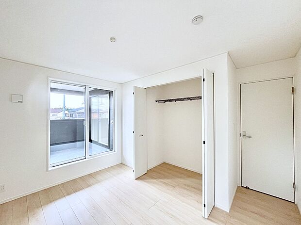 収納も充実しています！どんなお部屋にするか考えるのが楽しみですね。