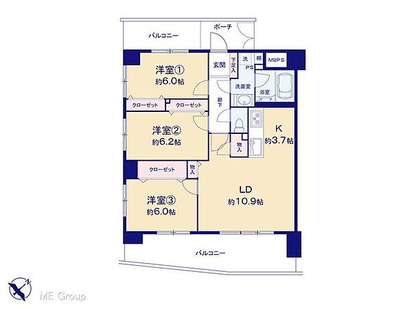 間取り：312001263250