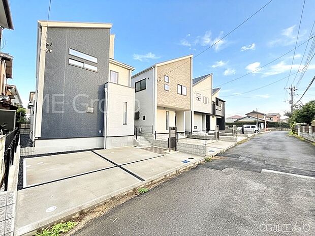 前面道路はきちんと整備されています