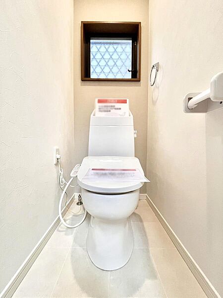 トイレは1階と2階それぞれに配置されていてとても便利です。