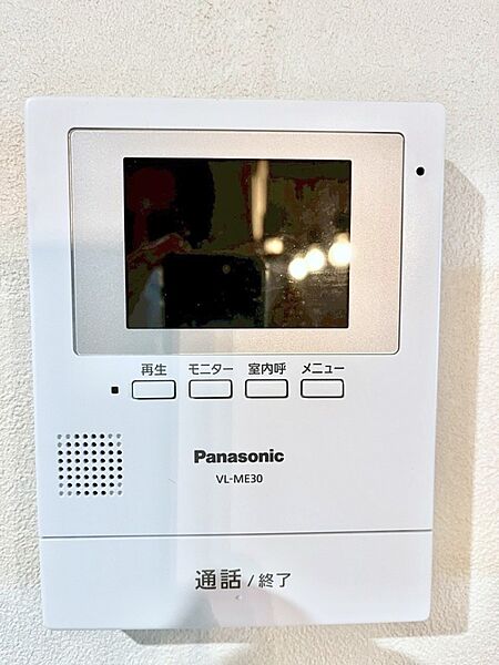 来客者を確認できるＴＶモニター付インターホン