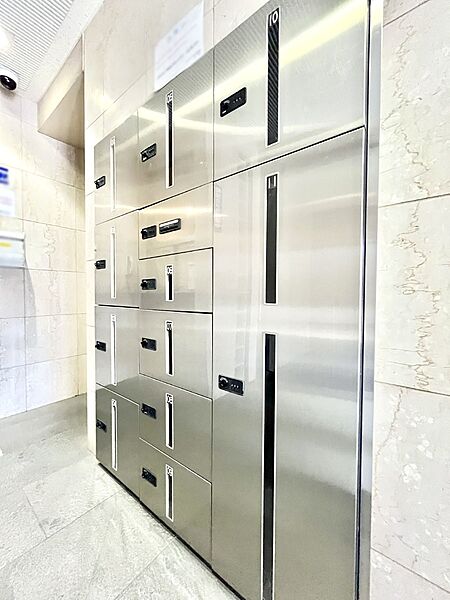 宅配ＢＯＸ完備で不在の時もお荷物を受け取れます