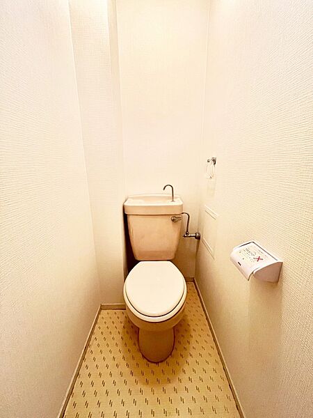 清潔感のあるトイレ