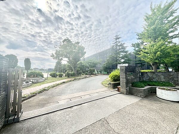 中学校 1100m 我孫子市立湖北台中学校