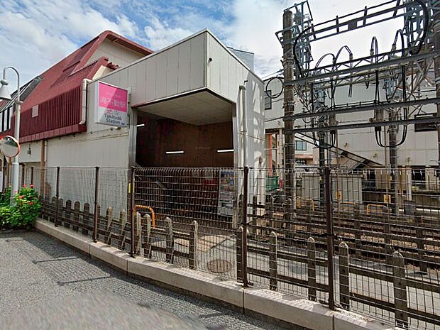 駅 1280m 新京成線滝不動駅
