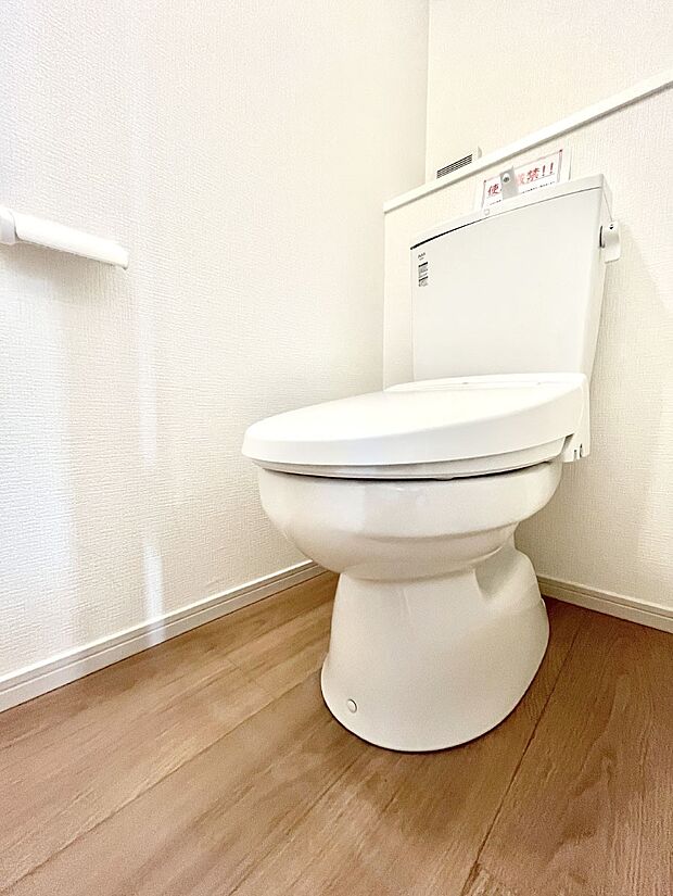 トイレは1階と2階それぞれに配置されていてとても便利です。