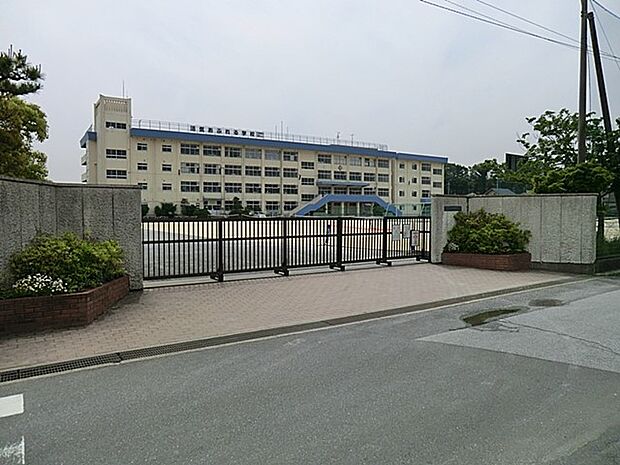 中学校 1290m 市川市立下貝塚中学校