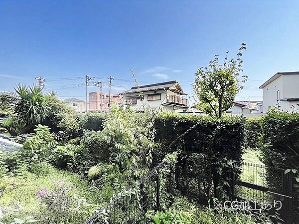 バルコニーからの眺望です