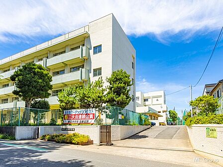 中学校 1880m 船橋市立法田中学校
