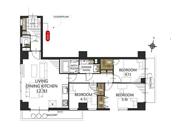 間取り：312001299314