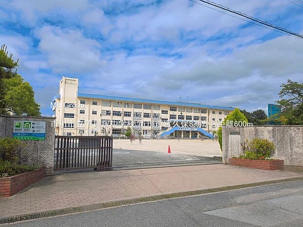 中学校 600m 市川市立下貝塚中学校