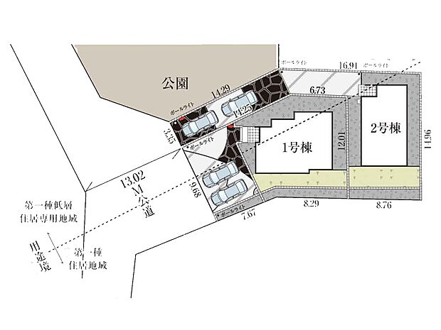 区画図
