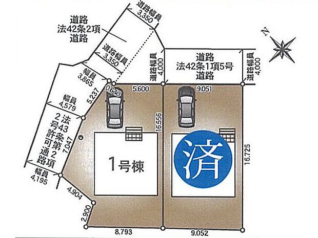 区画図