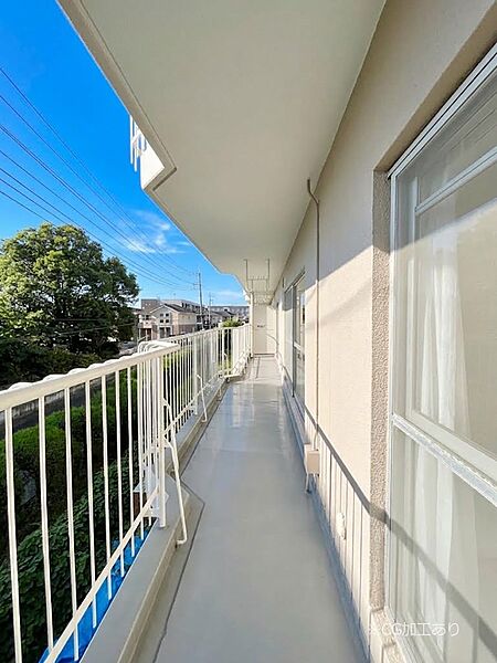 心地よい風を感じながらお洗濯物が干せそうです