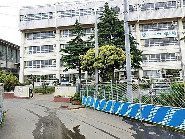 中学校 1170m 習志野市立第一中学校