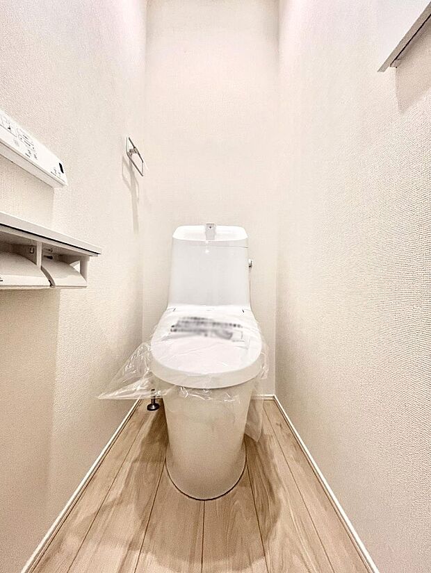 トイレは1階と2階それぞれに配置されていてとても便利です。 
