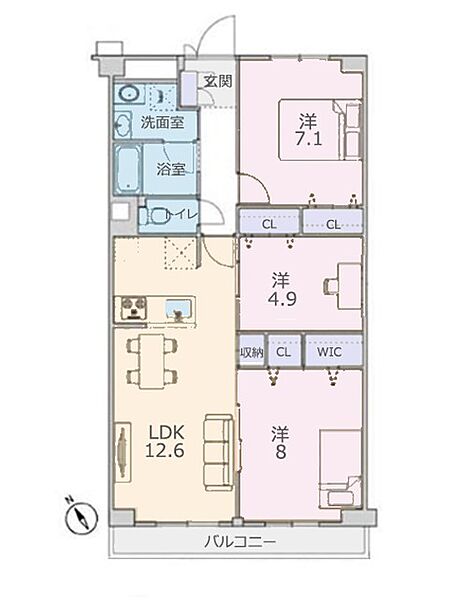 間取り：312001322863