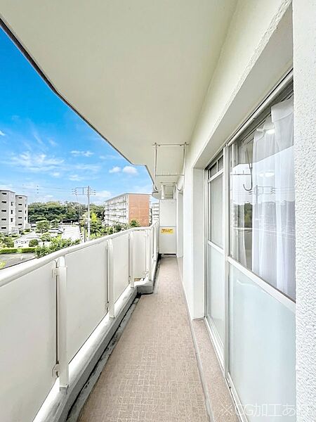 心地よい風を感じながらお洗濯物が干せそうです