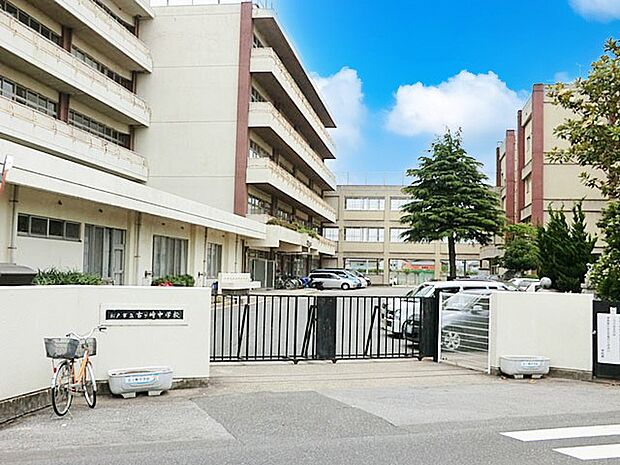 中学校 1211m 松戸市立古ケ崎中学校