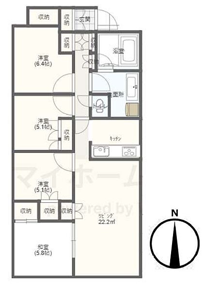 間取り：312001332407