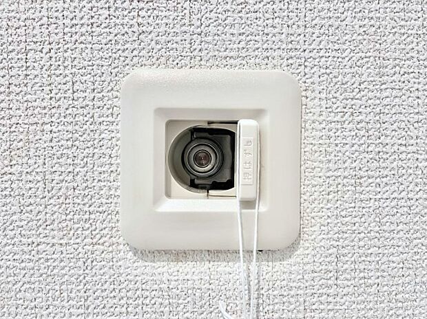 洗面所にガスコンセントを設置！ガス式の衣類乾燥機が使用できますね