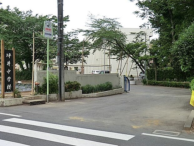 中学校 2100m 船橋市立坪井中学校