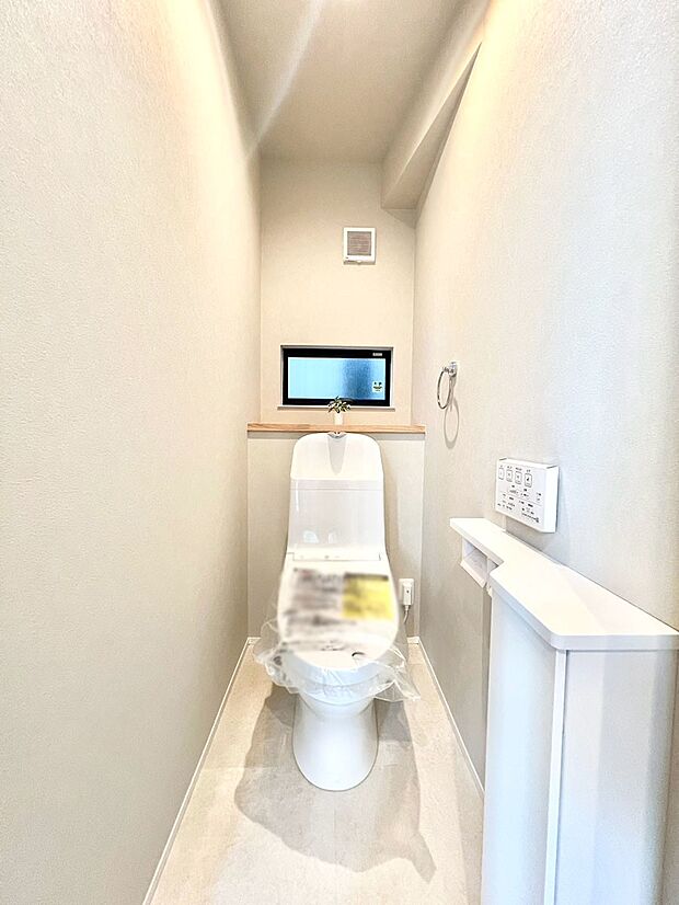 トイレは1階と2階それぞれに配置されていてとても便利です。
