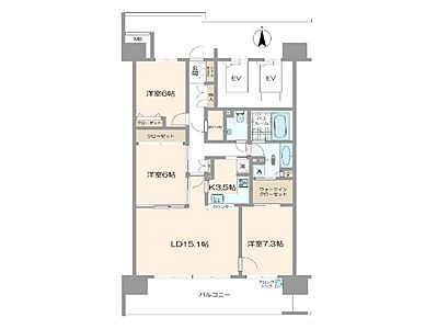 間取り：間取り