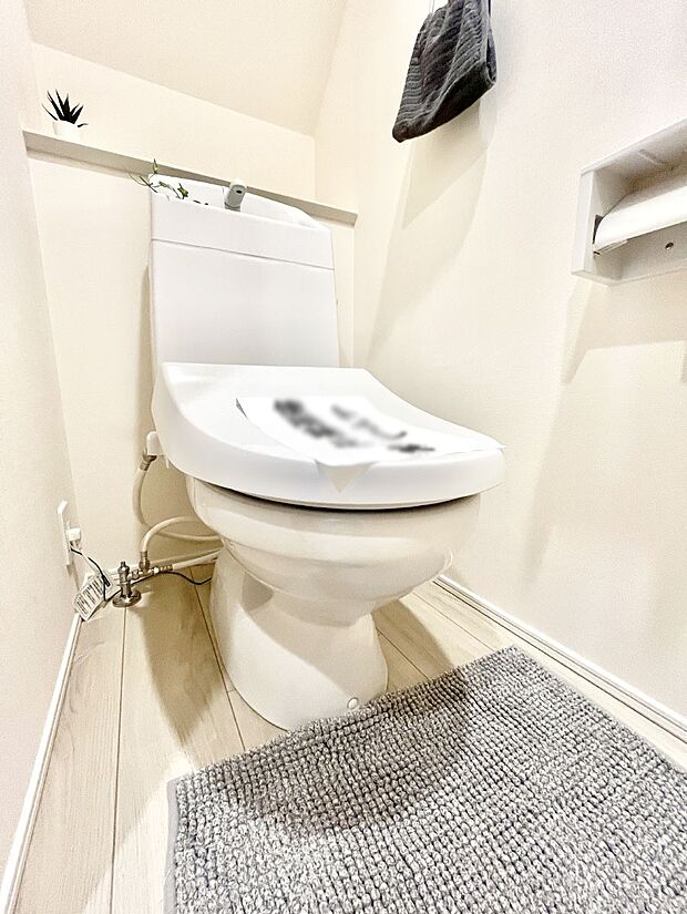トイレは1階と2階それぞれに配置されていてとても便利です。 