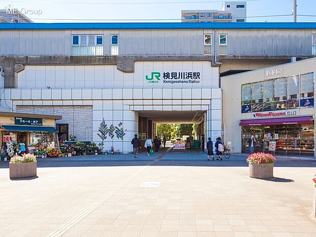 駅 1280m 京葉線「検見川浜」駅