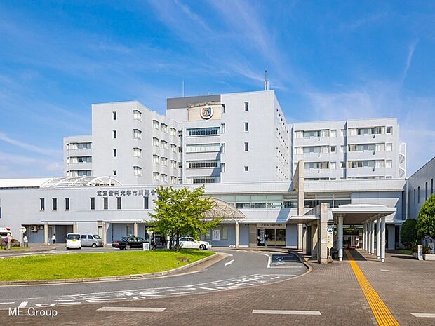病院 2280m 東京歯科大学市川総合病院