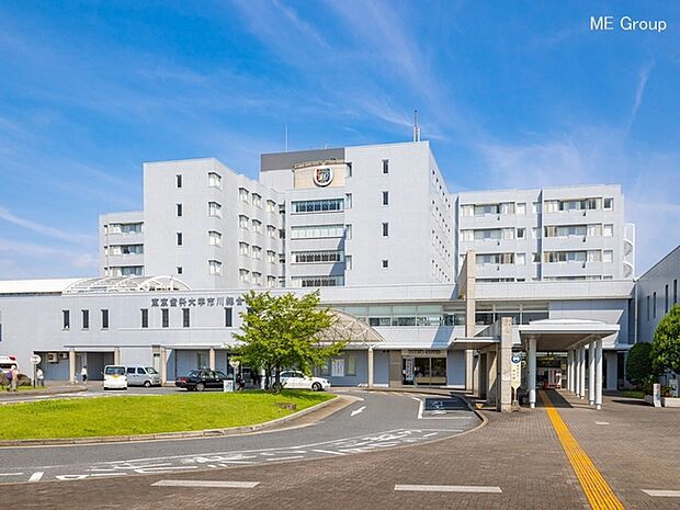 病院 1980m 東京歯科大学市川総合病院