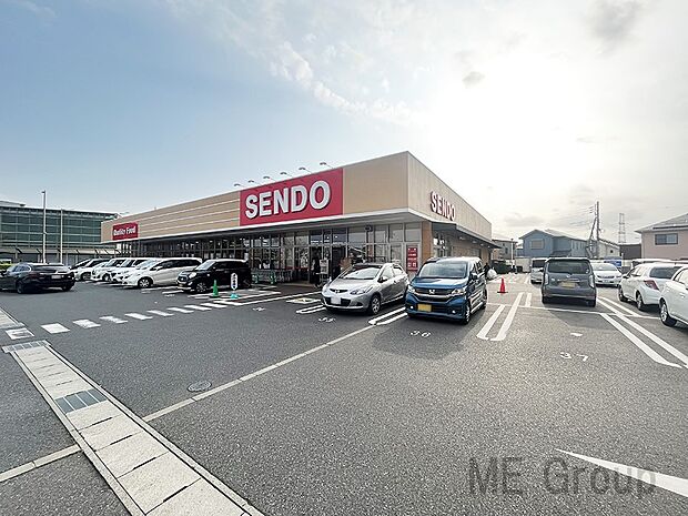 スーパー 800m せんどう誉田店(徒歩10分圏内のスーパーは毎日のお買い物にも便利ですね！)