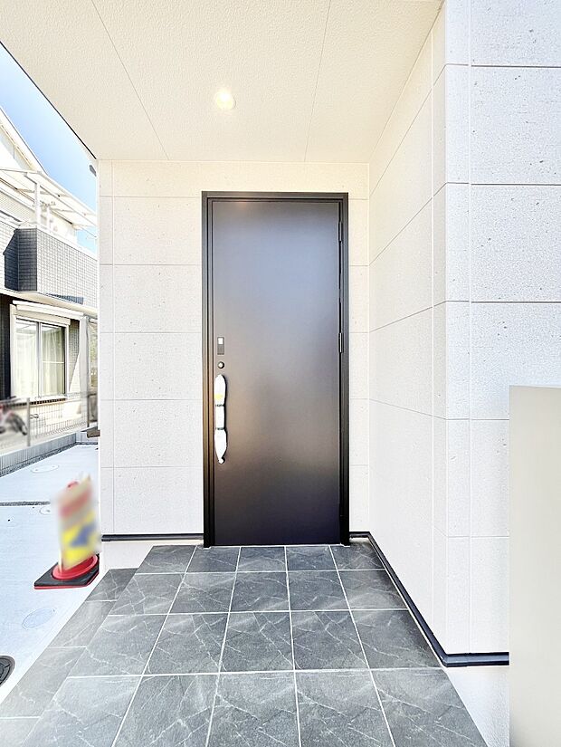 いつも気持ち良くご家族を迎えられる玄関