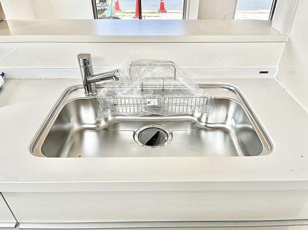 使い勝手の良いキッチンシンク。