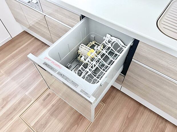 面倒なお片づけは食洗機にお任せ!家事の負担が減って、時間にも気持ちにもゆとりができます。