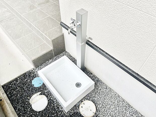 ガーデニングやお掃除に便利な外水栓