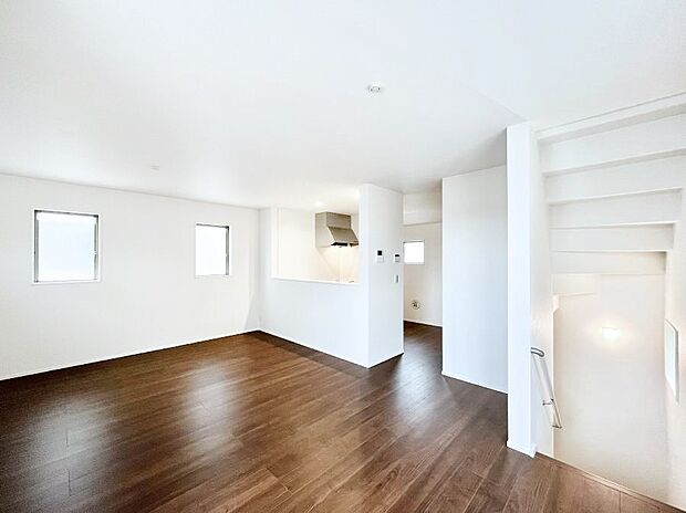 18.4帖のLDKは家族みんなの快適空間!家族のつながりを強くする大事なスペースです。