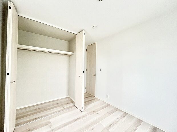 収納も充実しています！どんなお部屋にするか考えるのが楽しみですね。