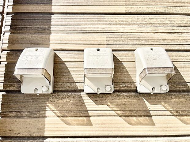 お掃除などに便利な外コンセント