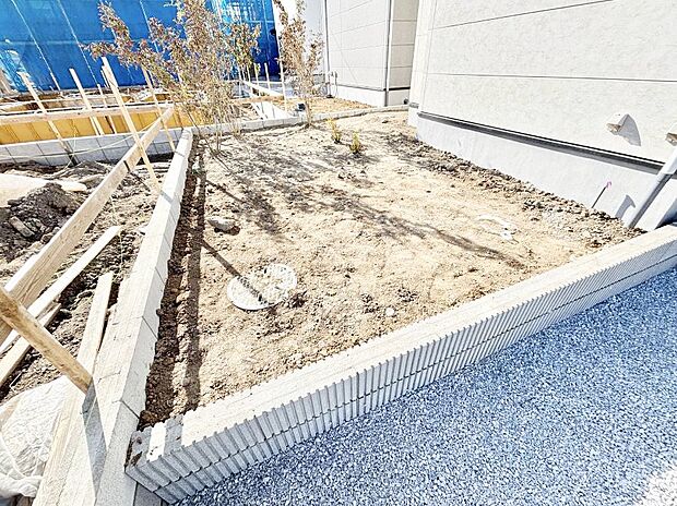 明るさたっぷりのお庭