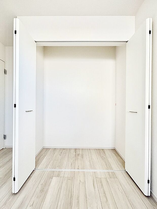 収納力あるクローゼット