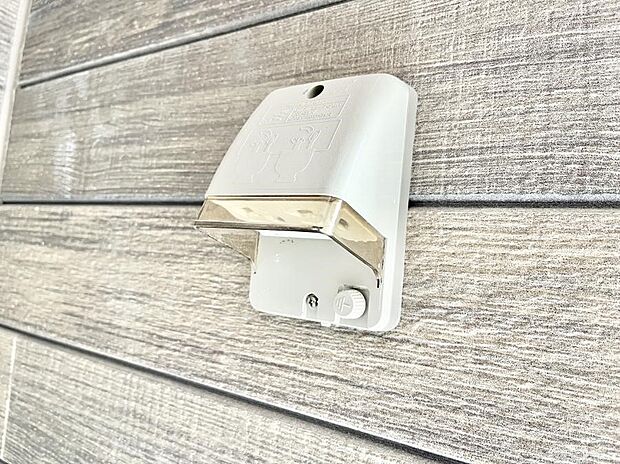 便利な外コンセント。