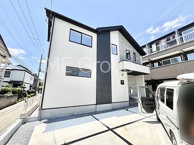 上質感あふれる外観デザイン。魅力の住まいを実現。