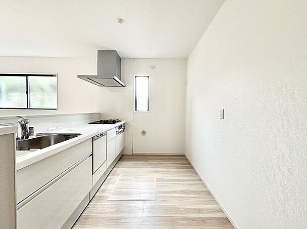 ゆとりあるキッチンではご家族と楽しくお料理ができます。